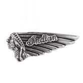 Amerindian Chief Titanium Steel Pendant for Men